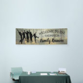 カントリ素朴ーパーソナライズされたファミリー懇親会 横断幕 (トレードショー)