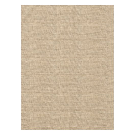 カントリ素朴ーヴィンテージBurlap テーブルクロス (正面)