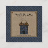 カントリ素朴ー初期のサルボックスハウスオンクラフトSq スクエア名刺 (正面)