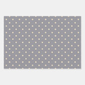 カントリ素朴ー初期のホームズプンとハート ラッピングペーパーシート (正面)