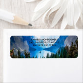 カントリ素朴ー山景勝自然 ラベル (インサイチュ)