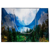 カントリ素朴ー山景勝自然 ラージペーパーバッグ (裏面)