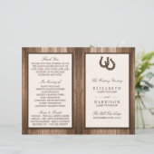 カントリ素朴ー・ホースシュー&ブラウン・ウッド結婚ズ (スタンド正面)