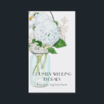 カントリ素朴ー・メイソン・ジャー・フラワーズ・ホワイト・アジサイ 名刺<br><div class="desc">カラーパレット:ソフトピンク、ホワイト、グレー、ブラウンのデザインコレクション:このカントリーファームのフローラスタイルビジネスカードセットとブランド識別パッケージはオードリーJeanne Robertsが作成した手の水のカラーのアートワークから作成され絵を描た素朴。このデザインは、花の栽培、フローラのデザインまたはその他の花屋の事業結婚、の産業プロフェッショナル、家のデコ店やインテリアデザインプロフェッショナルに最適である。瓶は繊細に水色され、青いアジサイ淡い色の、マチリヤ・ポピー、白いケシや他の花で満たされた。ヴィンテージスタイルゼリーの瓶は非常にトレンディーのデザインスタイルbohoシックな結婚式のために。メイスンジャー花模様は人気がある、納屋スタイル、田舎の素朴な結婚式や大事な行事に非常に適している。他のフローラの色の組み合わせで利用可能 – 電子メールのみ。お客様の特定のビジネスカラーに合う可能性がある。</div>