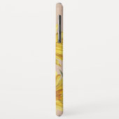 カントリ素朴ーBurlapとSunflowers Monogram Case-Mate iPhoneケース (裏面/左)