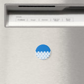 カントンオブグレーガルゴイルズポスペースバッジ マグネット (インサイチュ (食洗機))