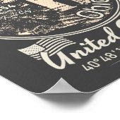 カントンシティオハイオヴィンテージ ポスター (角)