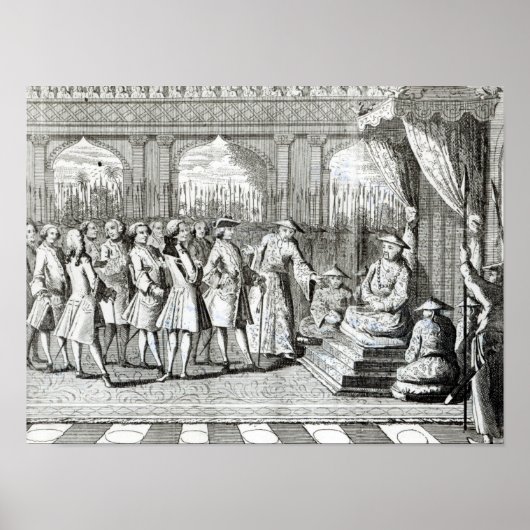 カントン与え総督の聴衆は ポスター (正面)