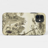 カントン近くの橋「チのスケッチプレート30」 Case-Mate iPhoneケース (裏面(横))