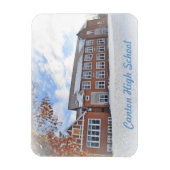 カントン高校 マグネット (縦)