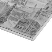 カントン・オハイオ歴史ランドマークス カッティングボード (角)