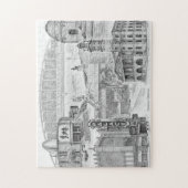 カントン・オハイオ歴史ランドマークス ジグソーパズル (縦)