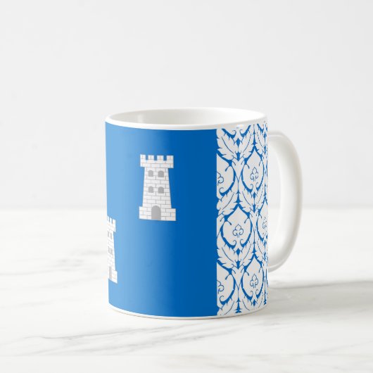 カントン・オブ・ザ・タワーポピュレースバッジコーヒーマグ コーヒーマグカップ (正面右)