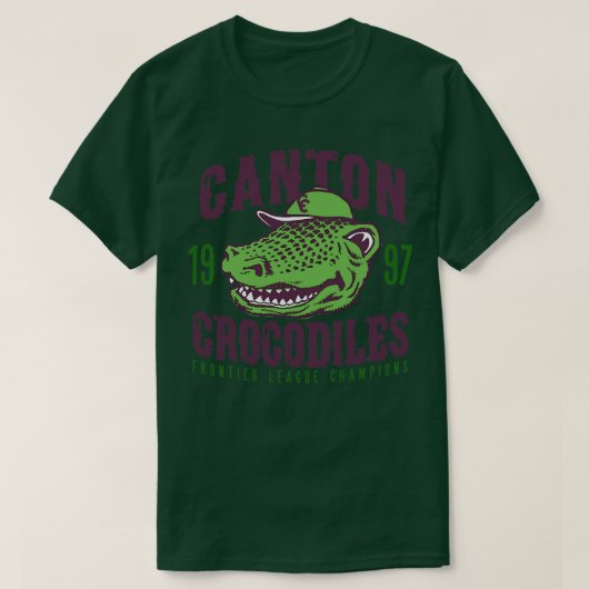 カントン・クロコディレス Tシャツ (デザイン正面)