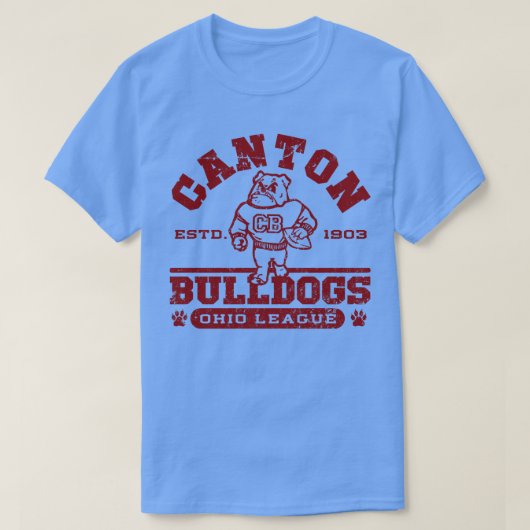 カントン・ブルドッグ Tシャツ (デザイン正面)