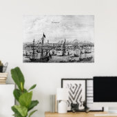 カントン、中国、1669年 ポスター (ホームオフィス)