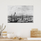 カントン、中国、1669年 ポスター (キッチン)