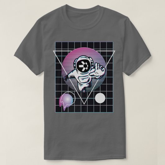 カント宇宙飛行士 Tシャツ (デザイン正面)