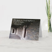 カント引用文クロースタースダークホールウェイシャドウの恐怖 カード (正面)