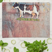 カント素朴リーウエスタンカウファームハウス キッチンタオル (折り畳み)