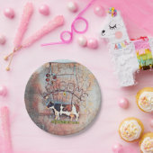 カント素朴リーウエスタンカウファームハウス ペーパープレート (パーティー)