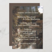 カント素朴リーキャビン 招待状 (正面/裏面)