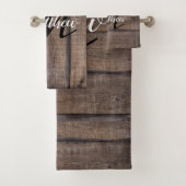 カント素朴リーバーンファームハウスモノグラムの名  バスタオルセット (インサイチュ)