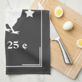 カント素朴リーファーム新鮮な鶏卵 キッチンタオル (四つ折り)