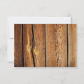 カント素朴リーレーストワインウッド結婚式出欠 出欠カード (裏面)