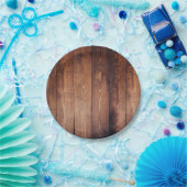 カント素朴リー木製板 ペーパープレート (パーティー)