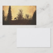 カント素朴リー・ジカ・イン・ツリーズ 名刺 (正面/裏面)