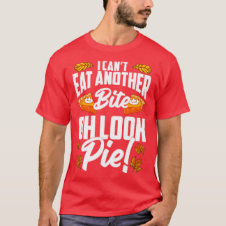 カント食べ別の一口ああ見てパイ感謝祭おもしろい Tシャツ