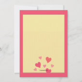 カント·カント·マイ·ラブ·招待状 招待状 (裏面)