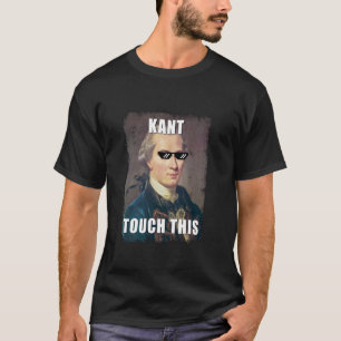 カント。音楽イおもしろいロニー哲学引用文デザイン Tシャツ