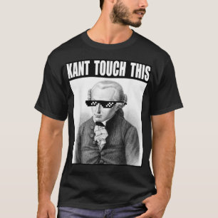 カントTouchこのミームスおもしろいフィロフィーImmanue Tシャツ