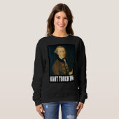 カントTouchこのミーム哲学インマニュエル スウェットシャツ (正面フル)