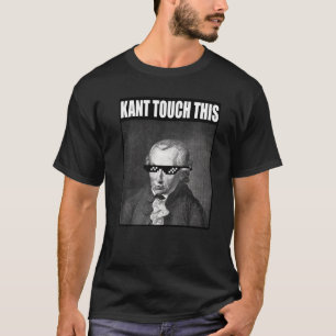 カントTouchこのミーム哲学インマニュエル Tシャツ