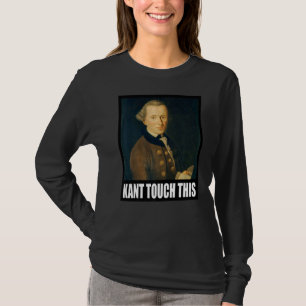 カントTouchこのミーム哲学インマニュエル Tシャツ