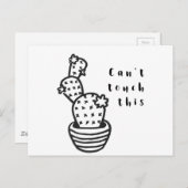 カントTouchサボテン ポストカード (正面/裏面)