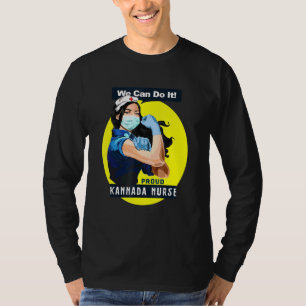 カンナダフ誇りを持ったロントライン労働者のロージーリベッターナース Tシャツ