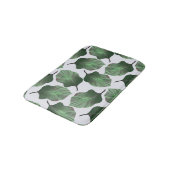 カンナトロピカナ熱帯葉グリーン バスマット (アングル)