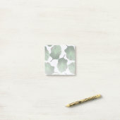 カンナトロピカナ熱帯葉グリーン ポストイット (デスク上)