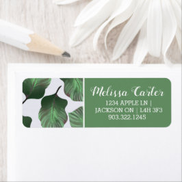 カンナトロピカナ熱帯葉グリーン ラベル