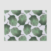 カンナトロピカナ熱帯葉グリーン 薄葉紙 (正面)