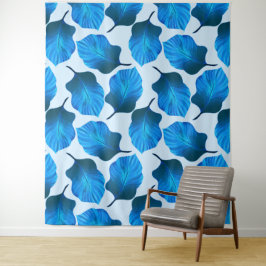 カンナトロピカナ葉ナ熱帯ブルー タペストリー