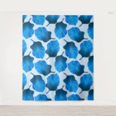 カンナトロピカナ葉ナ熱帯ブルー タペストリー (正面)