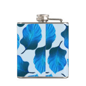 カンナトロピカナ葉ナ熱帯ブルー フラスク (裏面)