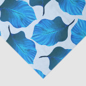 カンナトロピカナ葉ナ熱帯ブルー 薄葉紙 (詳細)