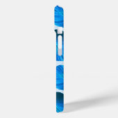 カンナトロピカナ葉ナ熱帯ブルー Case-Mate iPhoneケース (裏面 / 左)