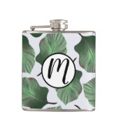 カンナトロピカーナグリーン熱帯離れ&モノグラム フラスク (正面)